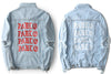 Oversized Jacket I FEEL LIKE PABLO Denim Coats Hiphop Four Two Four 424 Broken Hole Jean S-XL